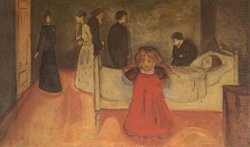 Edvard Munch Death china oil painting image
